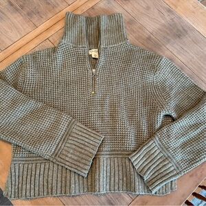 Jessica Simpson Olive Green Turtleneck Sweater